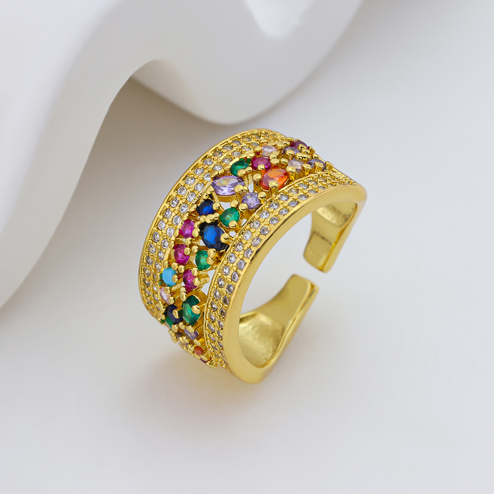 Planet Zircon Gold 925 Sterling Silver Earrings R13229