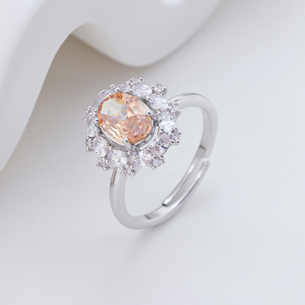 Planet Zircon Gold 925 Sterling Silver Earrings R13340