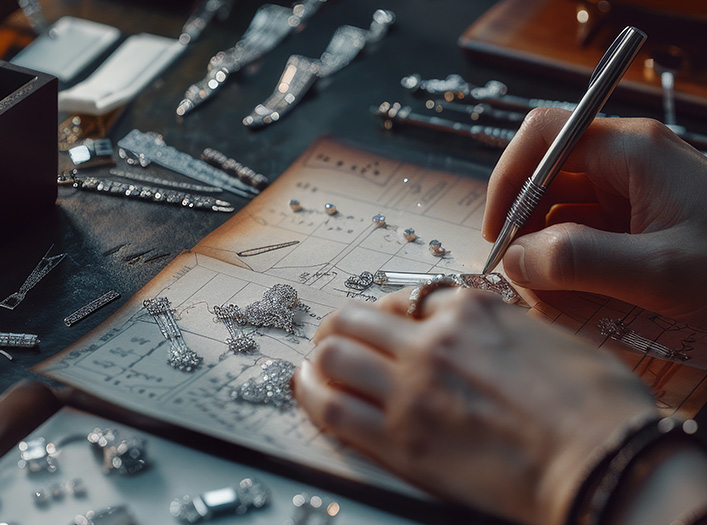 Professional Sterling Silver Jewelry Design and Manufacturing Process