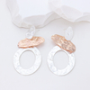  Stainless Steel Earring Vintage Simple
