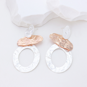  Stainless Steel Earring Vintage Simple