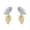 S925 Sterling Silver Earrings Two-Tone Earring For Woman Wholesale