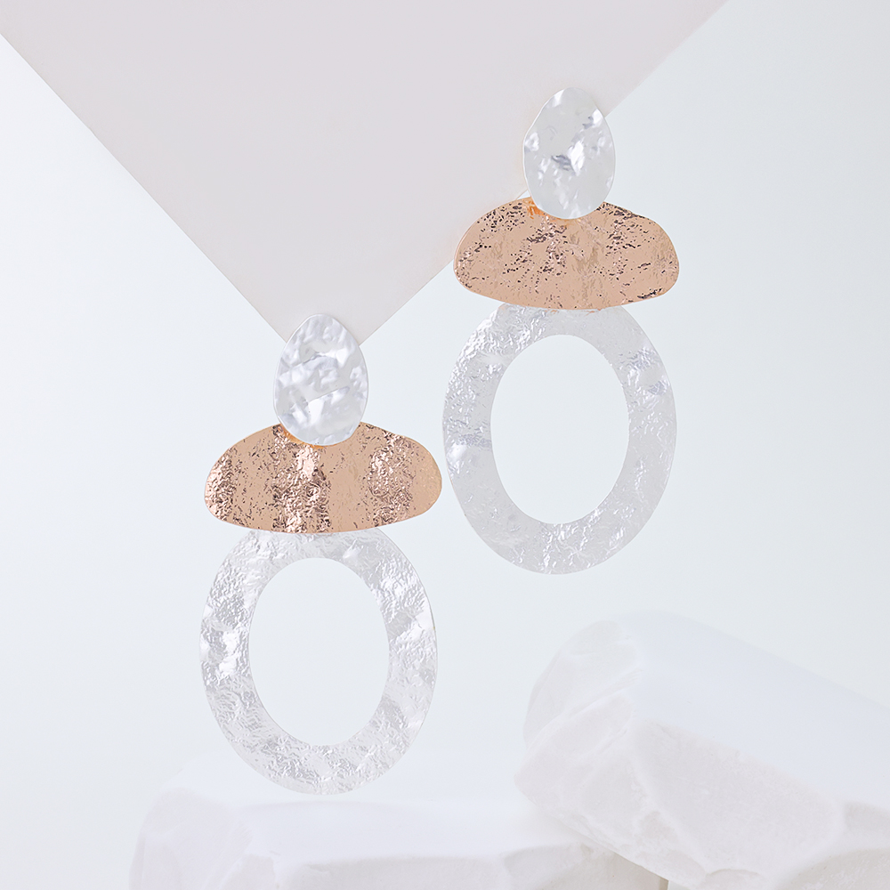  Stainless Steel Earring Vintage Simple