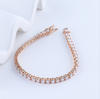 925 Silver CZ Jewelry Tennis Bracelet For Women MenJewelry Gift