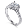925 Sterling Silver 5A CZ Ring Zirconium Diamond Ring Wholesale for Women Girl