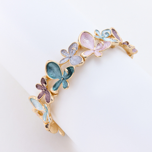 Sterling Silver Paint Bracelet For Woman Gift New Design