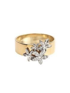 925 Sterling Silver Shiny Diamond Ring 18K Gold Round Cut Cubic Zirconia Promise Rings