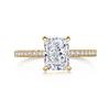925 sterling silver cz ring for women, ice-flower zirconium diamond ring wholesale for women