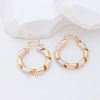 S925 Silver Hoop Nickel Free Earrings Colored Painted Jewelry Plain Earrings