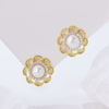 S925 Sterling Silver Pavé Zircon Half Hoop Earrings Luxury Evening Jewelry