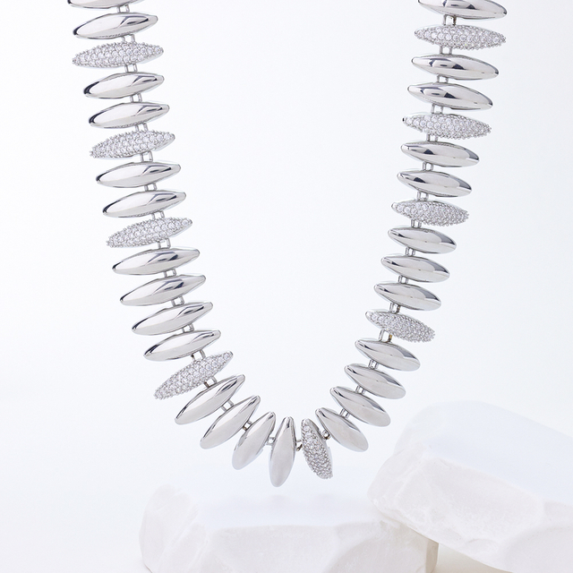 S925 Gold Plated Pearl Teardrop Minimalist Necklace
