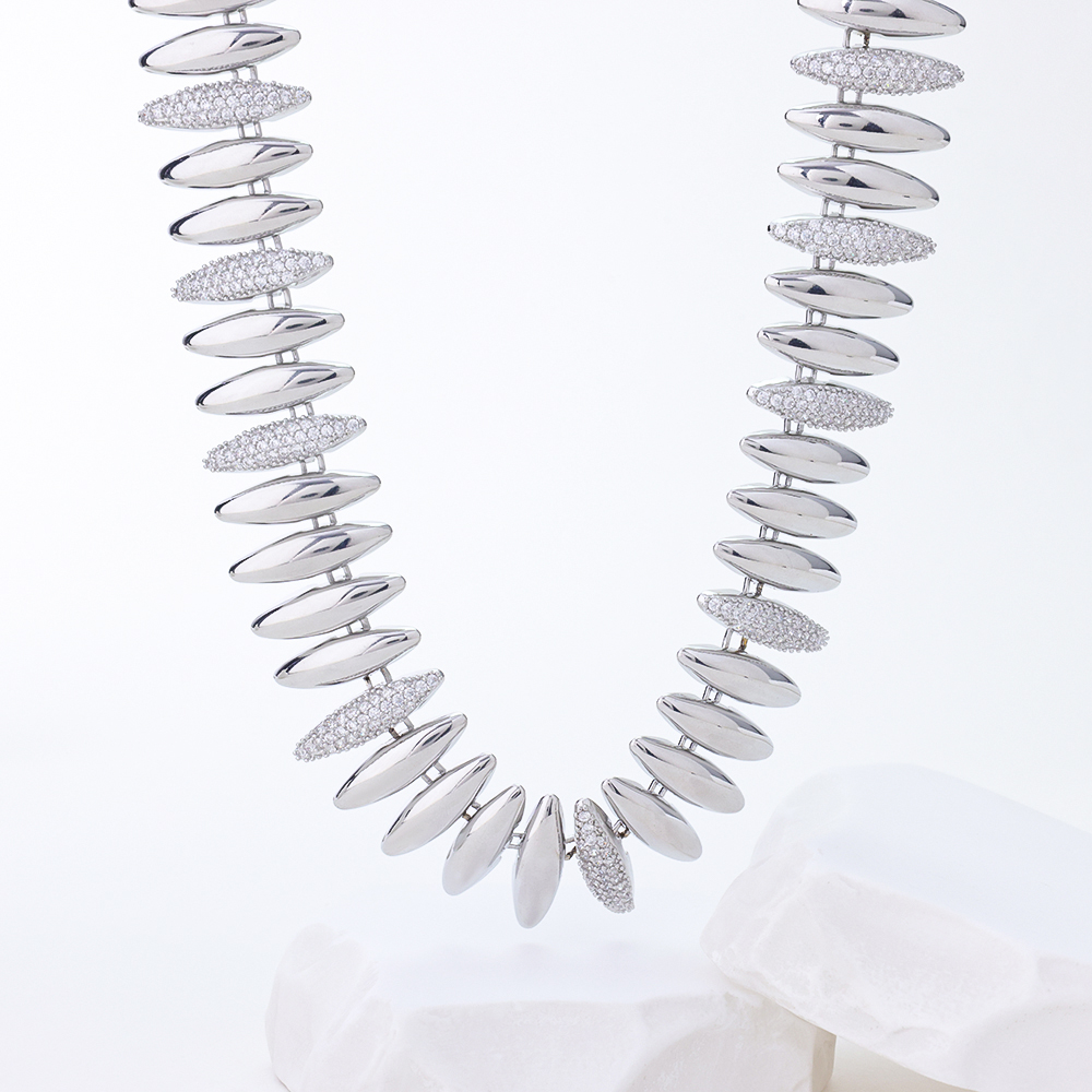 S925 Gold Plated Pearl Teardrop Minimalist Necklace