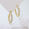Goodliness Red Round Silver Earrings - Ear Piercing