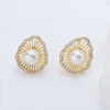 S925 Sterling Silver Oval Tassel Earrings Full Diamond Sparkle Evening Party Statement Jewelry