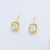 S925 Sterling Silver Teardrop Pearl Earrings Gentle Embrace Romantic Evening Jewelry