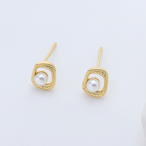 S925 Sterling Silver Teardrop Pearl Earrings Gentle Embrace Romantic Evening Jewelry