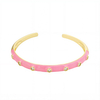 S925 Silver Gold Plated Hammered Vintage CZ Boho Bangle