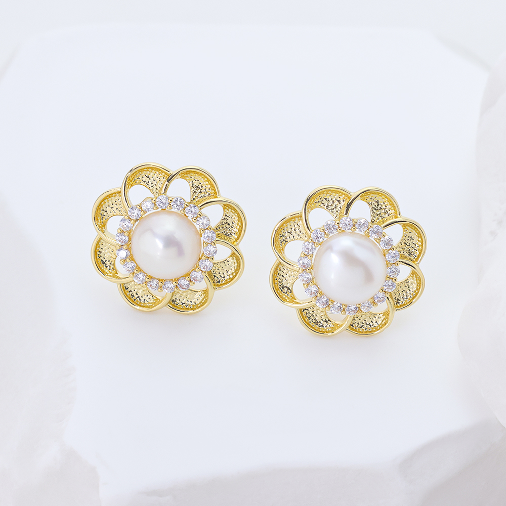S925 Sterling Silver Pavé Zircon Half Hoop Earrings Luxury Evening Jewelry